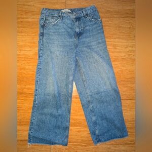 Top Shop high waisted cropped jeans